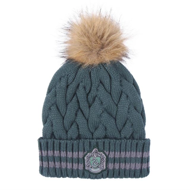 Slytherin Pom Pom Bobble Hat