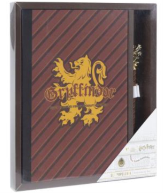 Gryffindor Stationery Notebook and Pen Set