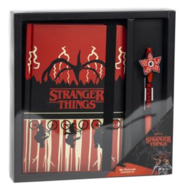 STRANGER THINGS NOTEPAD AND PEN SET