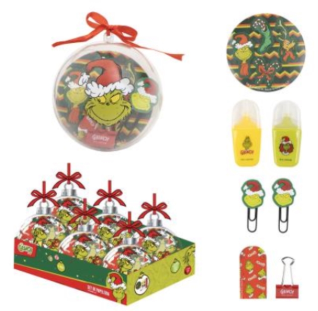GRINCH CHRISTMAS DECORATIVE BALL