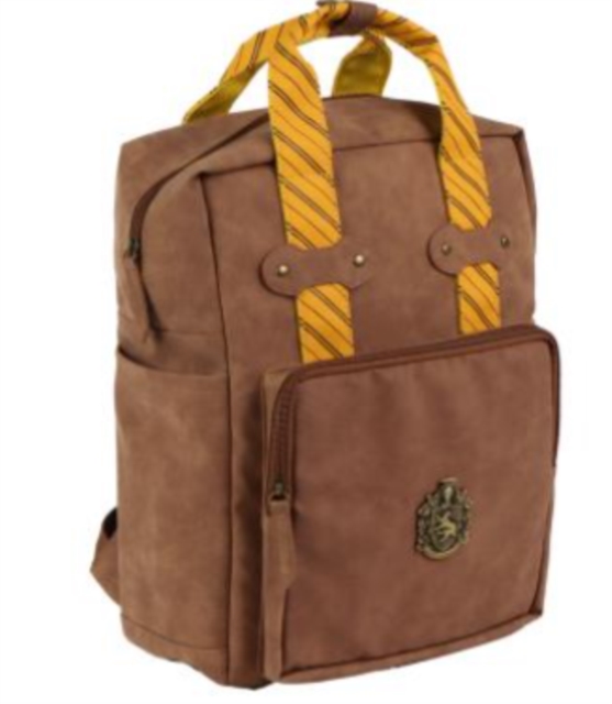 Backpack Casual Fashion Faux-Leather Harry Potter Hufflepuff
