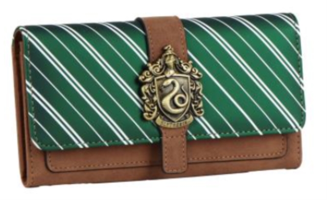 Faux Leather Wallet Slytherin