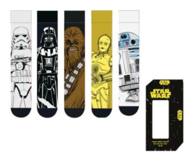 SOCKS PACK 5 PIECES STAR WARS