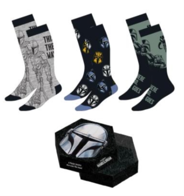 SOCKS PACK 3 PIECES THE MANDALORIAN