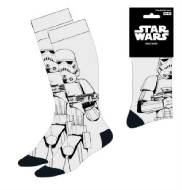 SOCKS ADULT STAR WARS - WHITE
