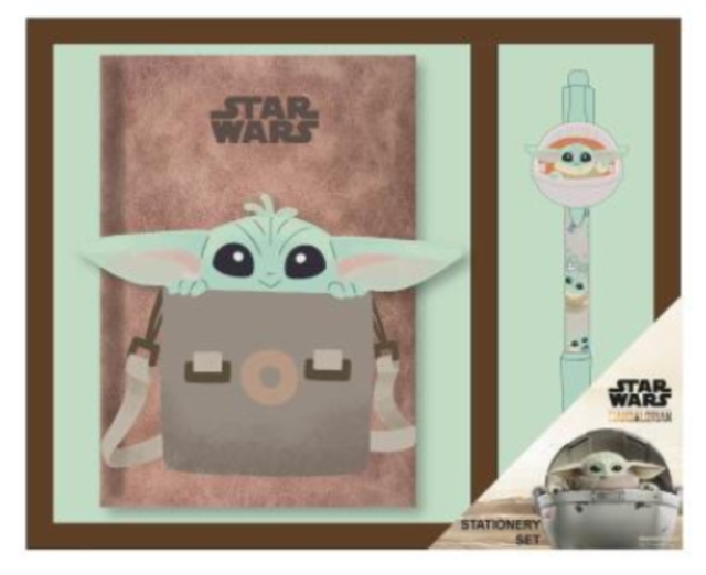 STATIONERY SET THE MANDALORIAN GROGU