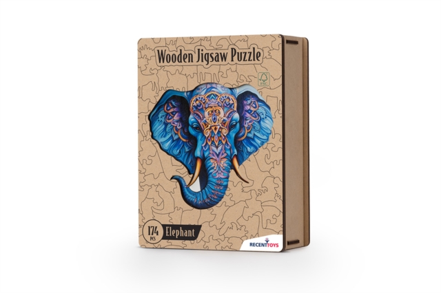 Wooden Puzzle - Elephant