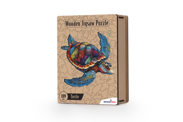Wooden Puzzle - Turtle