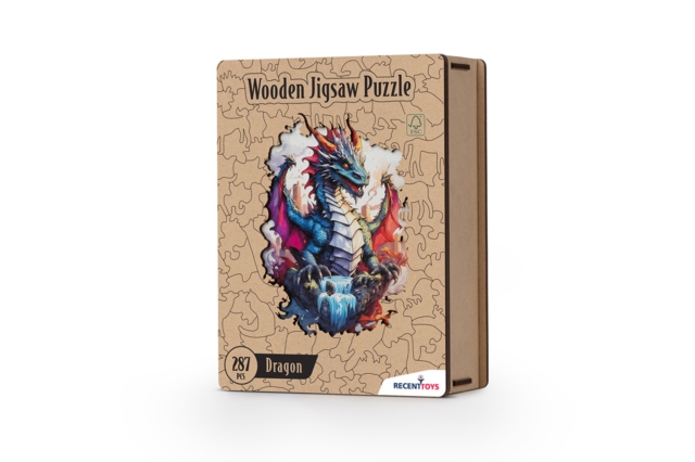 Wooden Puzzle - Dragon