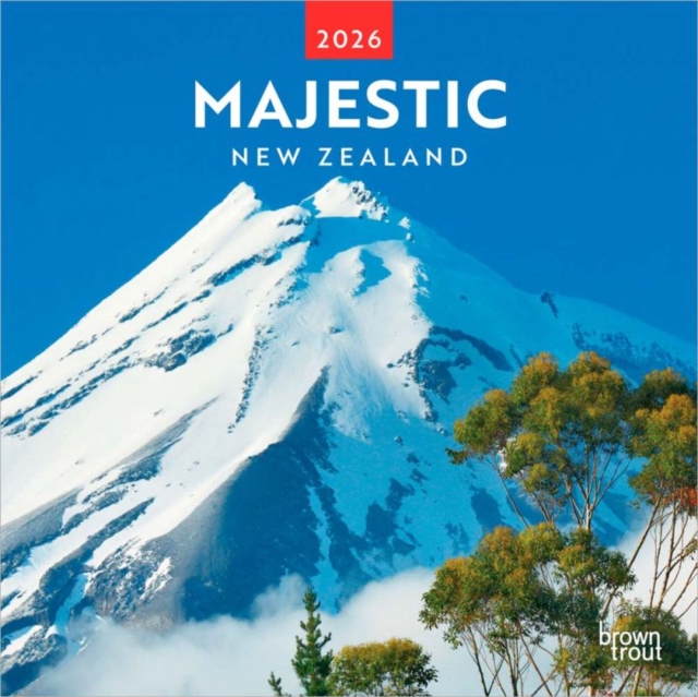 Majestic New Zealand 2026 Calendar