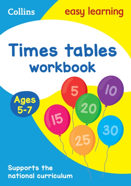 Times Tables Workbook Ages 5-7