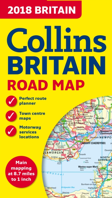 2018 Collins Map of Britain