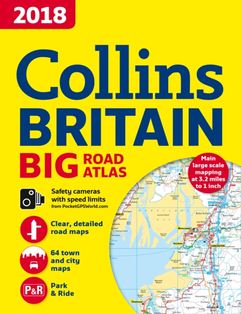 2018 Collins Big Road Atlas Britain