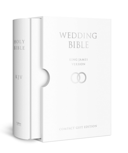 HOLY BIBLE: King James Version (KJV) White Compact Wedding Edition