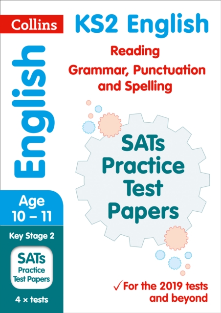 New KS2 SATs English Reading, Grammar, Punctuation and Spelling Practice Papers
