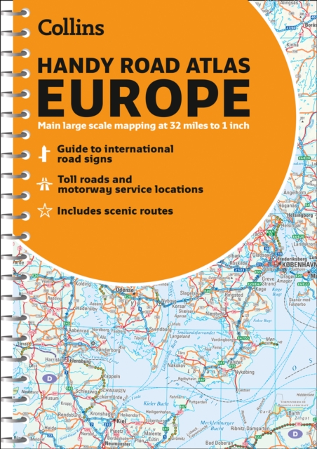 Road Atlas Europe 2021 Handy