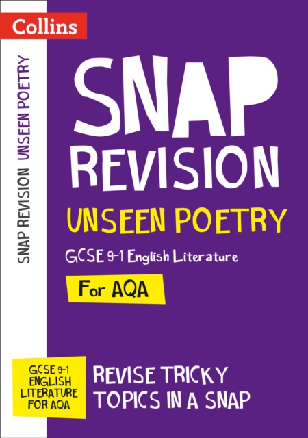 AQA Unseen Poetry Anthology Revision Guide