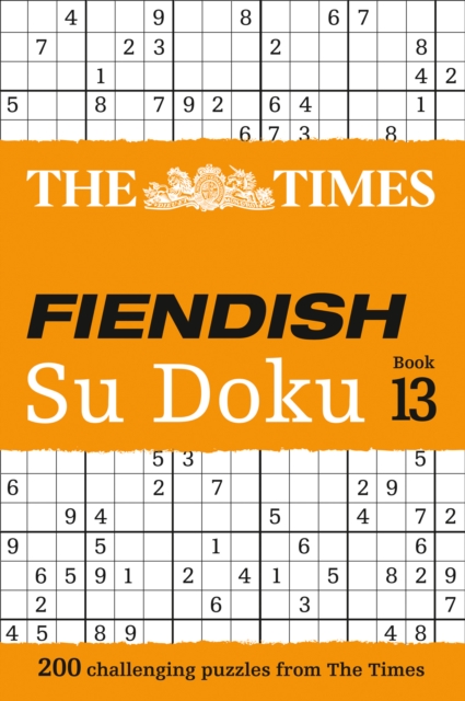 Times Fiendish Su Doku Book 13