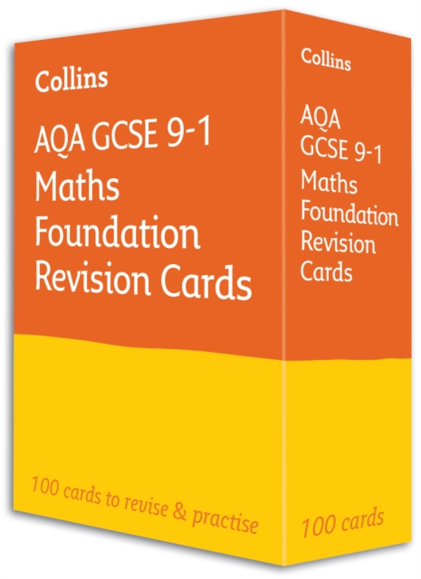 AQA GCSE 9-1 Maths Foundation Revision Cards