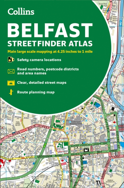 Collins Belfast Streetfinder Colour Atlas