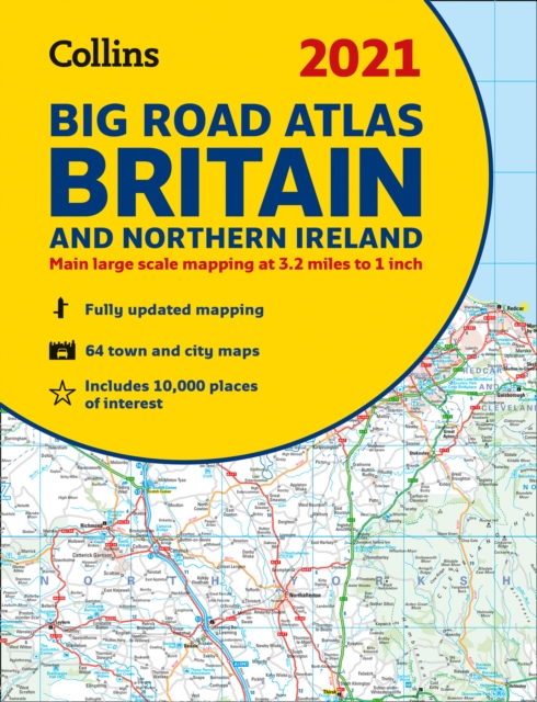 GB Big Road Atlas Britain 2021