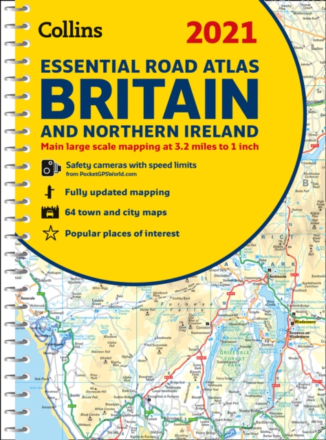 Road Atlas Britain 2021 Essential