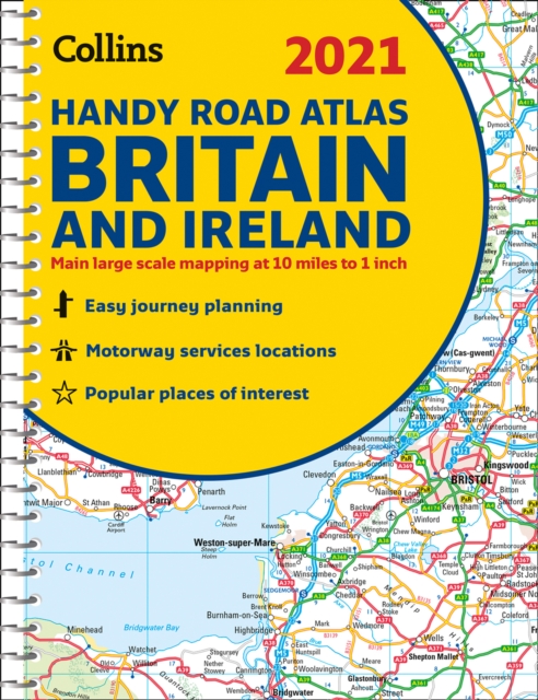 GB Road Atlas Britain 2021 Handy