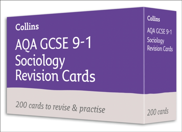 AQA GCSE 9-1 Sociology Revision Cards