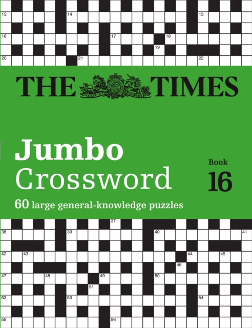 Times 2 Jumbo Crossword Book 16