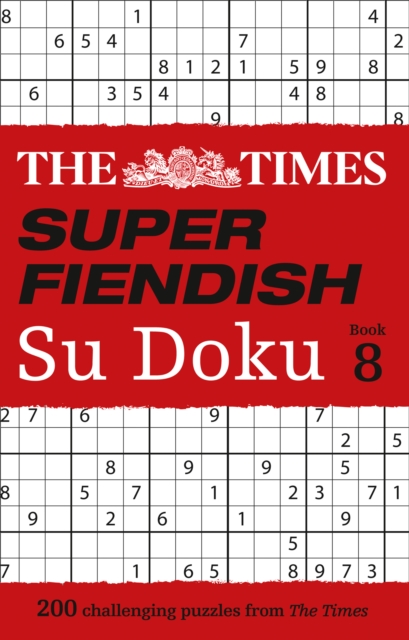 Times Super Fiendish Su Doku Book 8