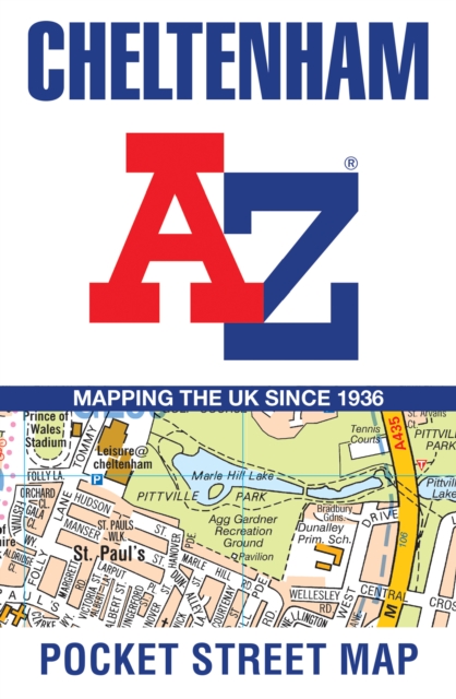 Cheltenham A-Z Pocket Street Map