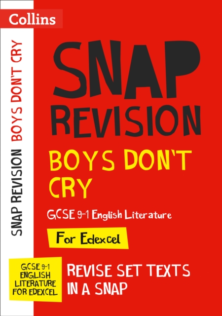 Boys Don’t Cry Edexcel GCSE 9-1 English Literature Text Guide