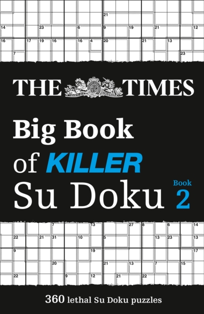 Times Big Book of Killer Su Doku book 2
