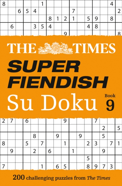 Times Super Fiendish Su Doku Book 9