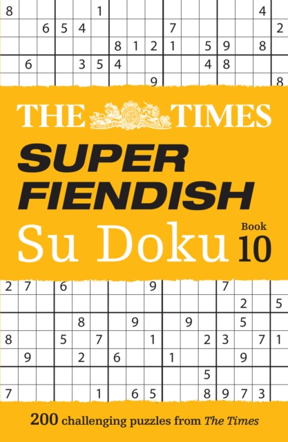 Times Super Fiendish Su Doku Book 10
