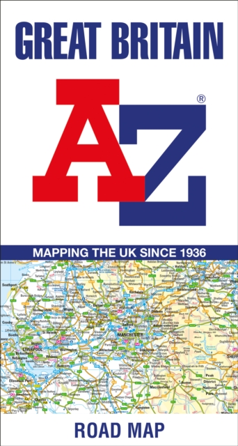 Great Britain A-Z-Road Map