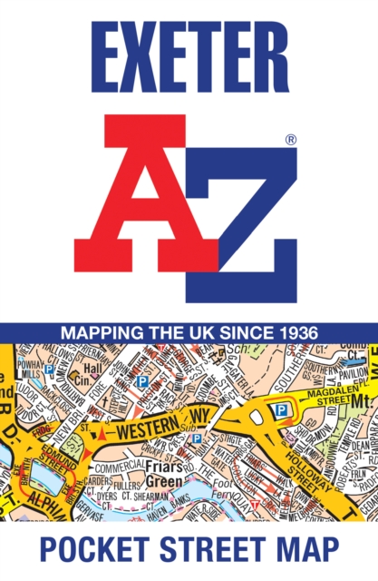 Exeter A-Z Pocket Street Map