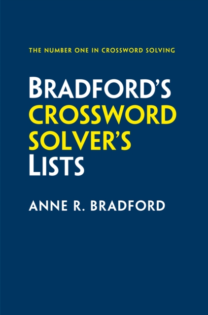 Bradford’s Crossword Solver’s Lists