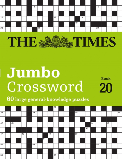 Times 2 Jumbo Crossword Book 20