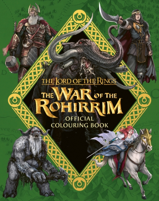 Lord of the Rings: The War of the Rohirrim Official Colouring Book