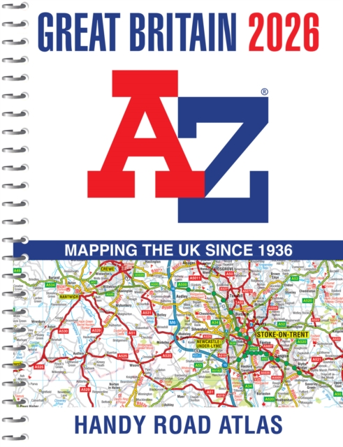 Great Britain A-Z Handy Road Atlas 2026 (A5 Spiral)