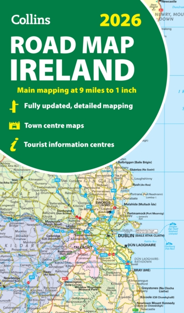 2026 Collins Road Map of Ireland