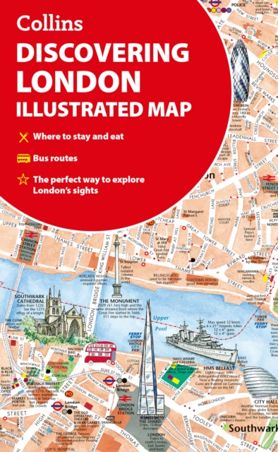 Discovering London Illustrated Map