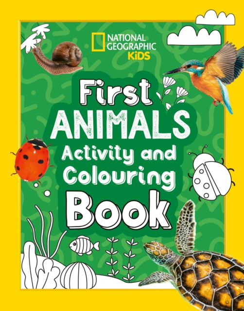 First Animals Activity and Colouring Book