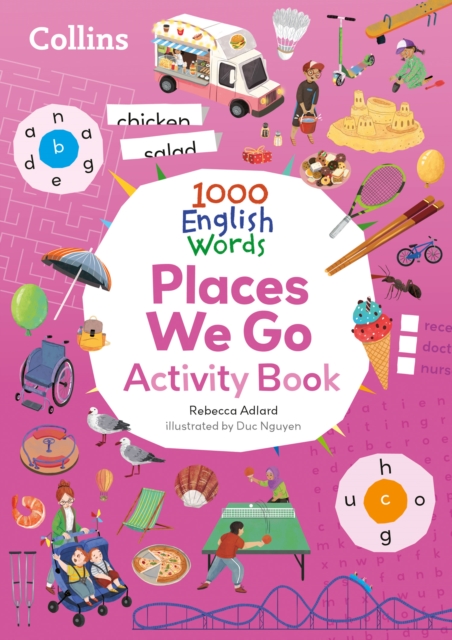Collins 1000 English Words Activity Book: Places we go
