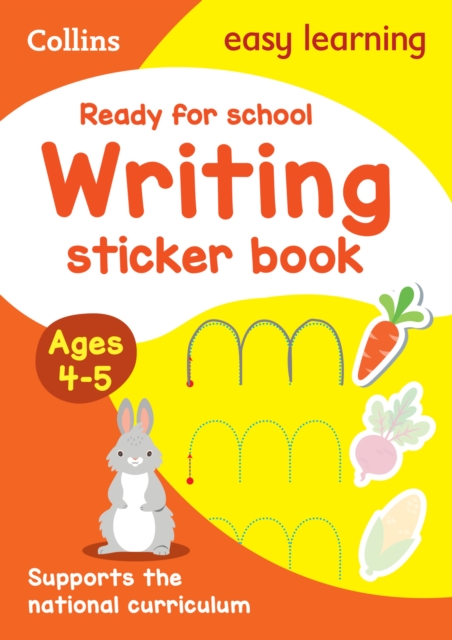 Ready for school: writing Sticker Book Ages 4-5