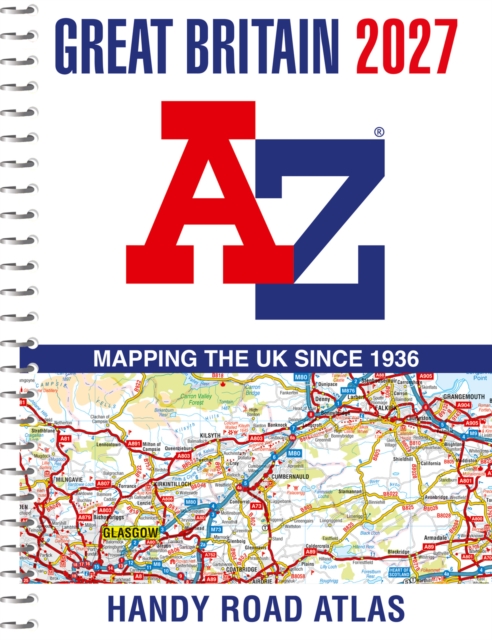 Great Britain A-Z Handy Road Atlas 2027 (A5 Spiral)