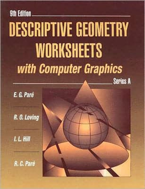 Descriptive Geometry Worksheets with Computer Graphics, Series