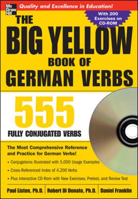 Big Yellow Book of German Verbs (Book w/CD-ROM)