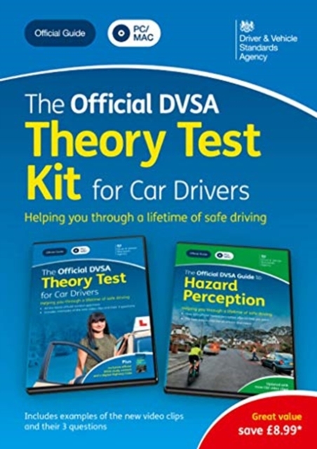 official DVSA theory test KIT for car drivers pack